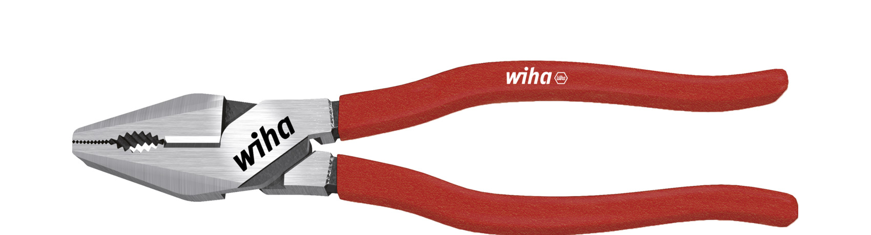 Wiha Kraftkombizange Classic mit DynamicJoint® und OptiGrip mit extra langer Schneide 225 mm, 9" (10338)