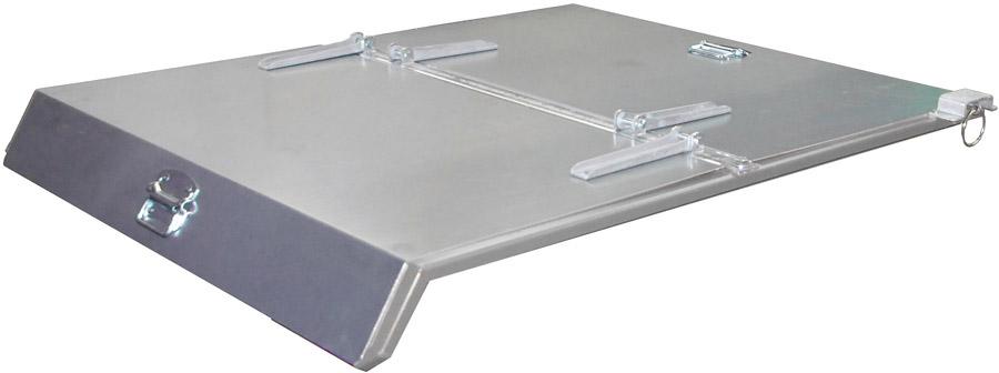 Deckel 2-teilig verzinkt für Kippbehälter MGU 610 l / SMGU 610