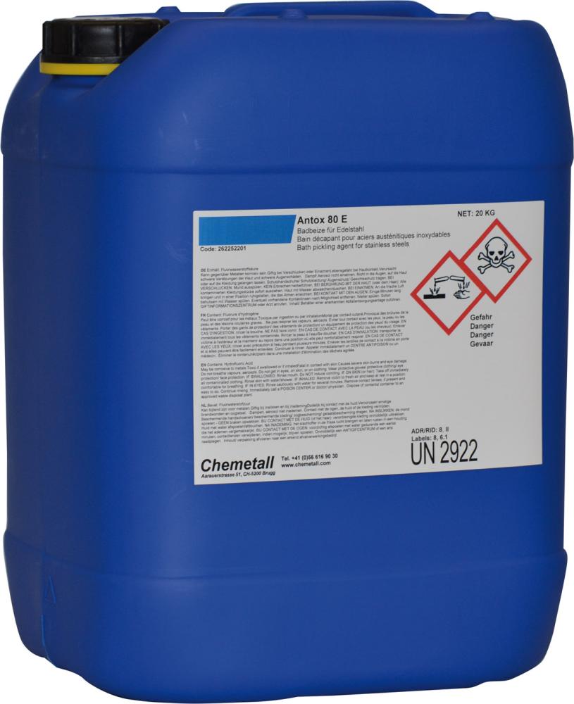 Badbeize 80E 20kg Antox