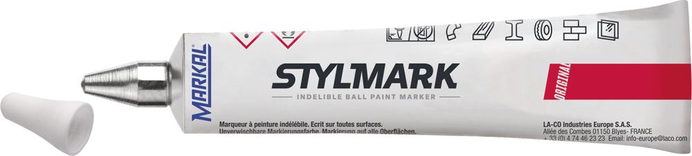Tubenschreiber Markal Stylmark 50ml weiss