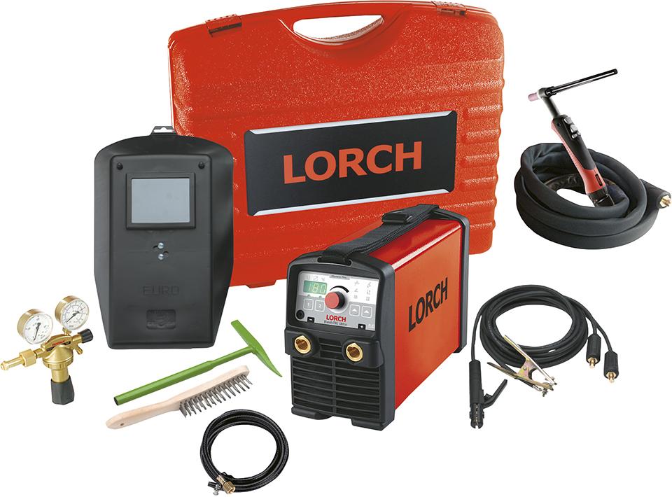 HandyTIG 180 DC CP mit WIG-Montagepack LORCH
