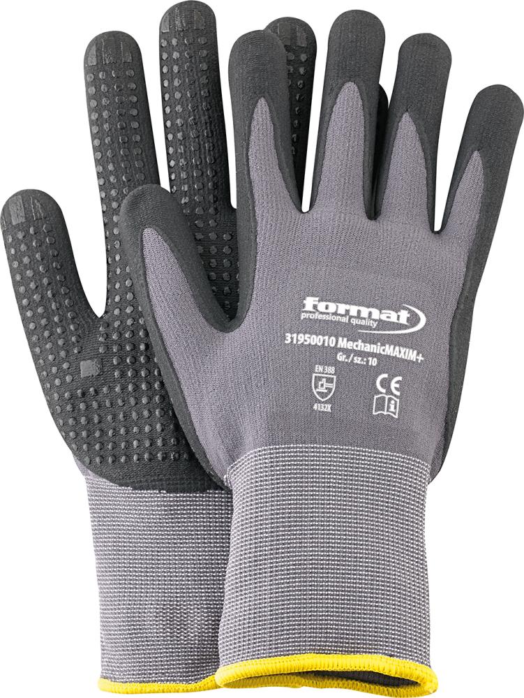 Handschuh Maxim+, mit Noppen, Gr.7 FORMAT