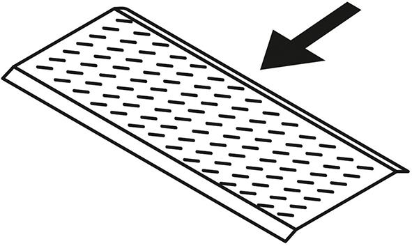Überfahrbrücke Alu 750x1500 mm
