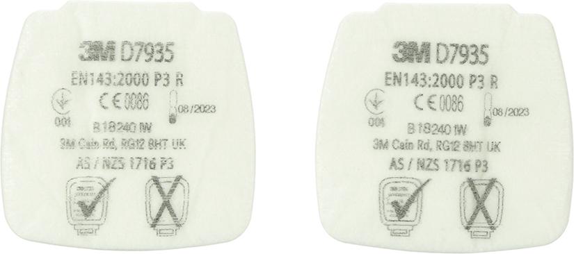 Partikel-Einlegefilter D7935 P3 R 3M