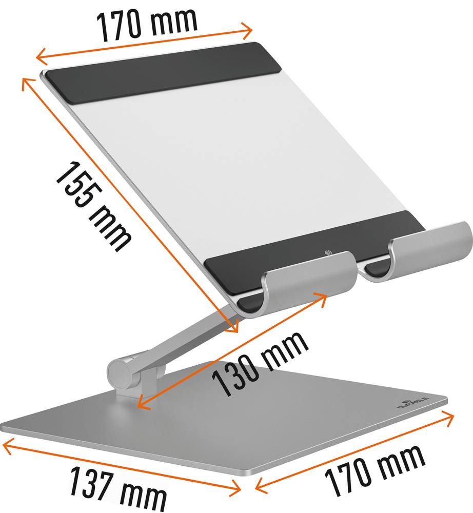 Tablet Ständer RISE für Tablets 7" bis 13" bis 1 kg