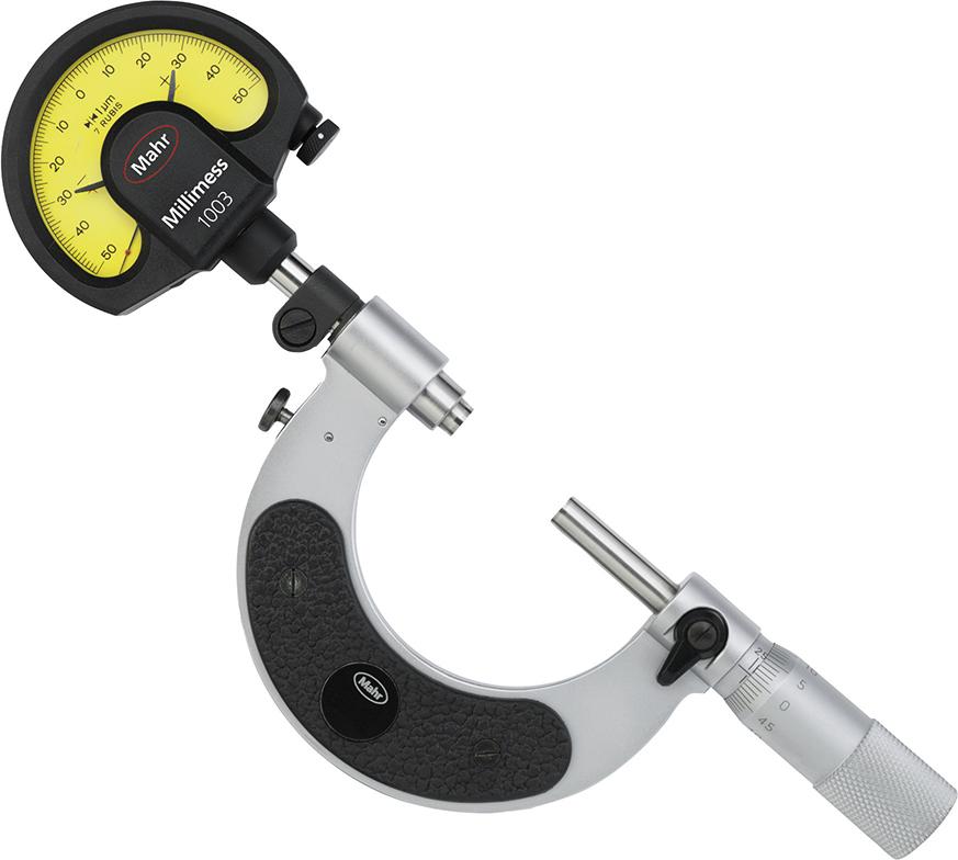 Feinzeiger-Messschraube 0-25mm HM MAHR