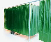 TransTac PVC-Schweißschutzvorhang, (T55), gesäumt