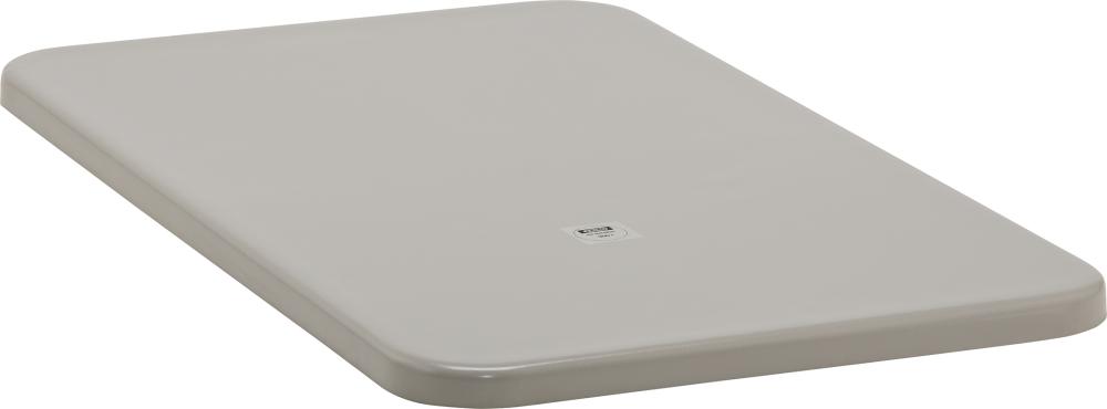 Flachdeckel grau für Behälter 550/700l CEMO