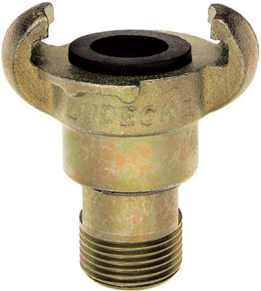 Aussengewindestück drehbar NW 13 mm G 1/2" Lüdecke