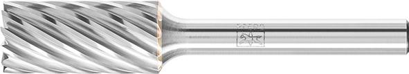 Frässtift HM zylindrisch mit Stirnverzahnung 1225 INOX 8mm 12x25mm Pferd