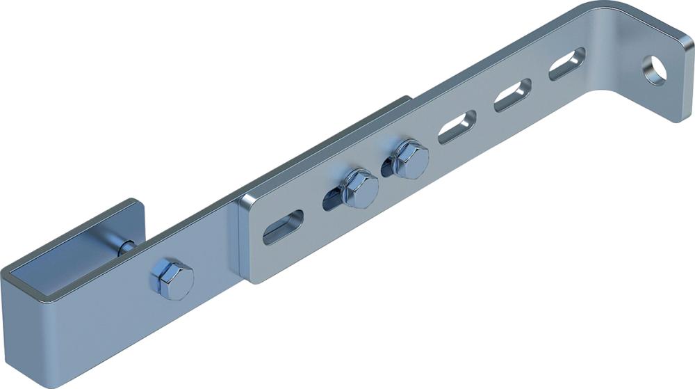 Wandhalter für Schachtleitern, verstellbar
