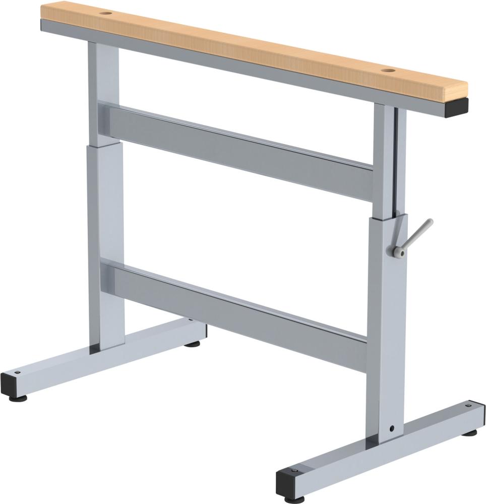 Alu-Arbeitsbock H700-1000xB780xT500 mm max. Belastung 250 kg GÜNZBURGER STEIGTECHNIK