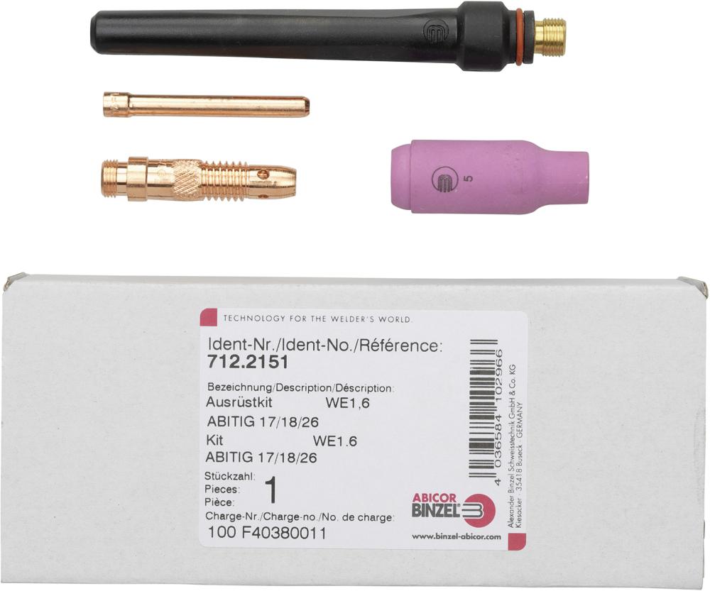 Ausrüstkit SRT18 für We 2,4mm BINZEL