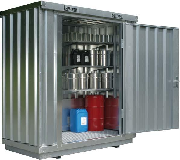 Gefahrstoffcontainer SAFE Tank für WGK-Klassen, kranbar