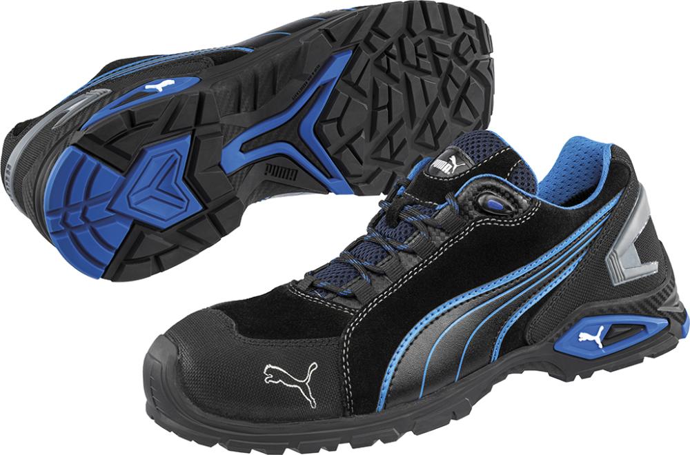 Halbschuh 642750 S3 SRC schwarz/blau Gr. 44 Puma