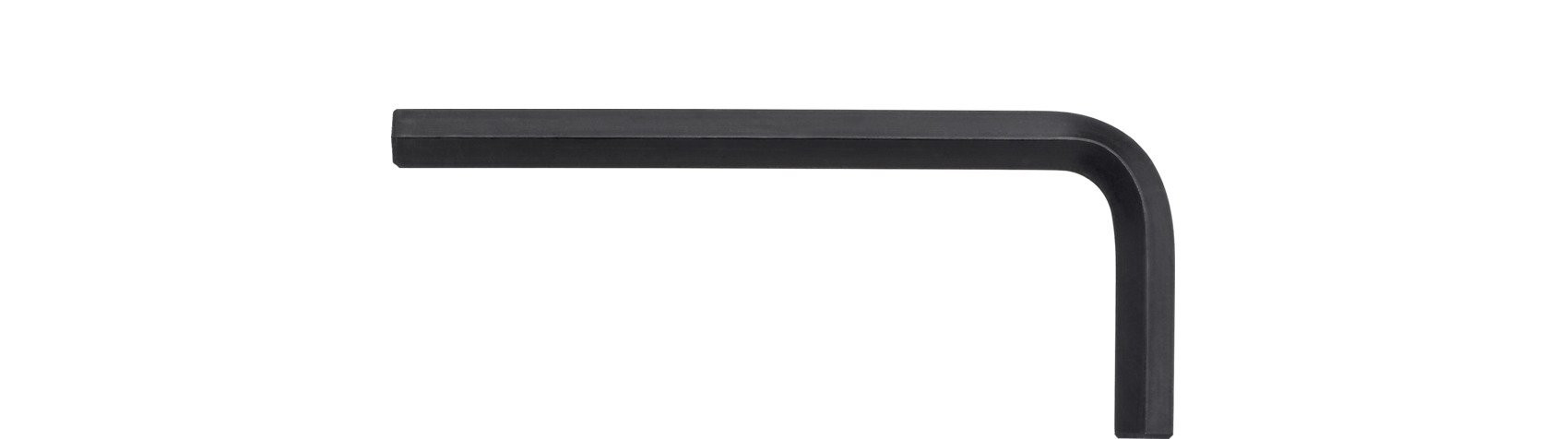 Wiha Stiftschlüssel Sechskant kurz, schwarzoxidiert 22,0 mm x 217 mm (01140)