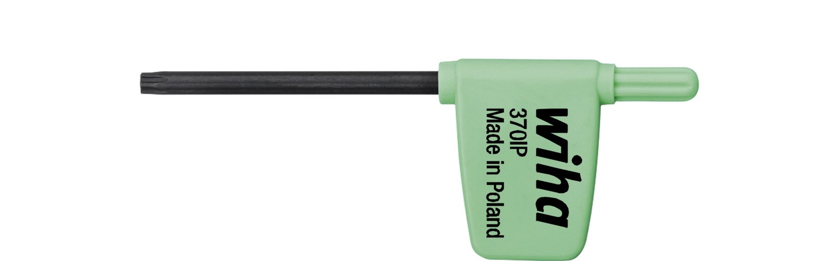 Wiha Stiftschlüssel mit Fähnchengriff TORX PLUS® schwarzoxidiert 9IP x 74 mm (27618)