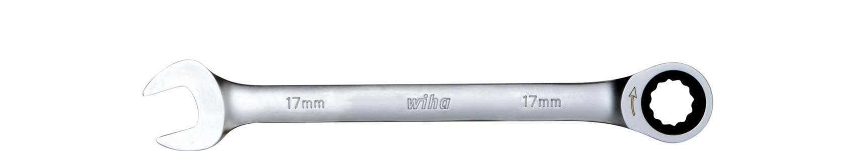 Wiha Ringratschen-Gabelschlüssel 17 mm x 17 mm (44658)