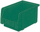 Sichtlagerkasten LK 3 grün 230/200x140x130 mm LA-KA-PE