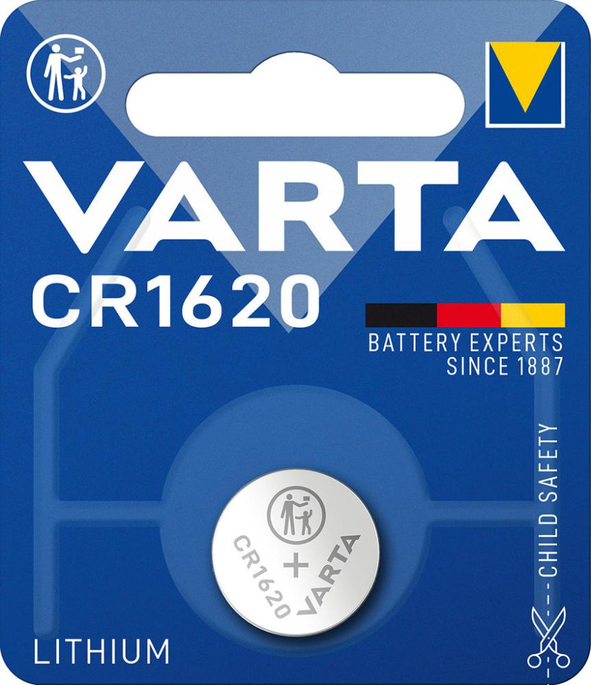 VARTA Electronics LithiumCR1620 1erBli., 3,0V