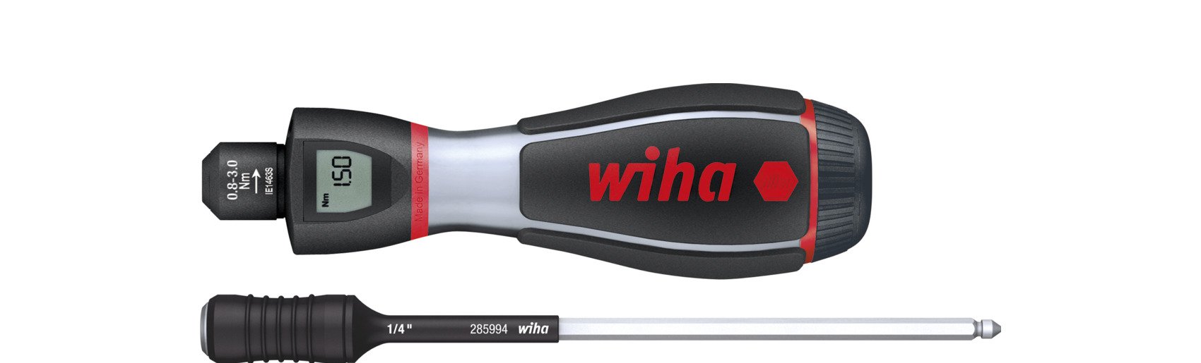 Wiha Drehmoment-Schraubendreher iTorque® mit Digitalskala 0.8 - 3 (36887)