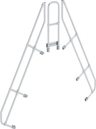 Zweiter Handlauf zu Aluminium Überstieg, stationär