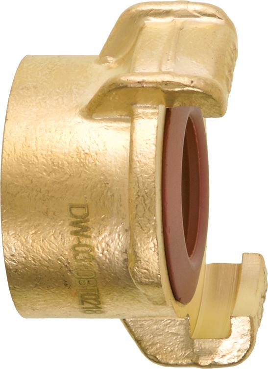 GEKA plus-Gewindestück K, MS, IG G1.1/4", DVGW, KTW BWGL
