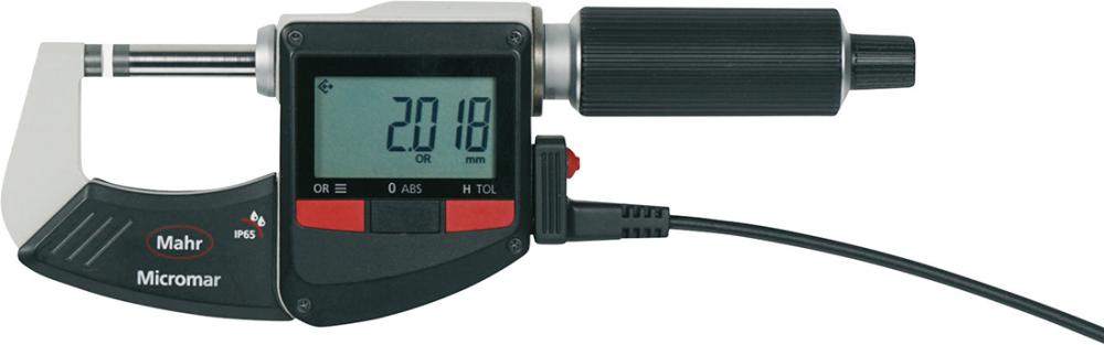 Dig.-Bügelmessschraube MICROMAHR 40 EWR IP67 50-75 mm m. Daten MAHR