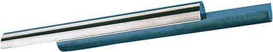Halbrundstichel VHM geschliffen 10x75mm Wilke