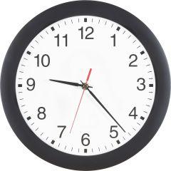Funk-Wanduhr D 300 mm Gehäuse sw, Zahlen Mobatime