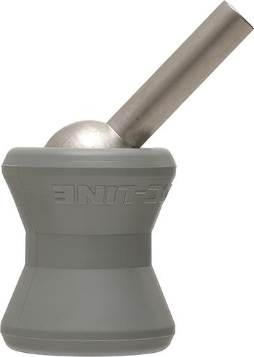 ProStream-Düse 1/4" D4,1mm, L12,7mm, a72G grau LOC-LINE