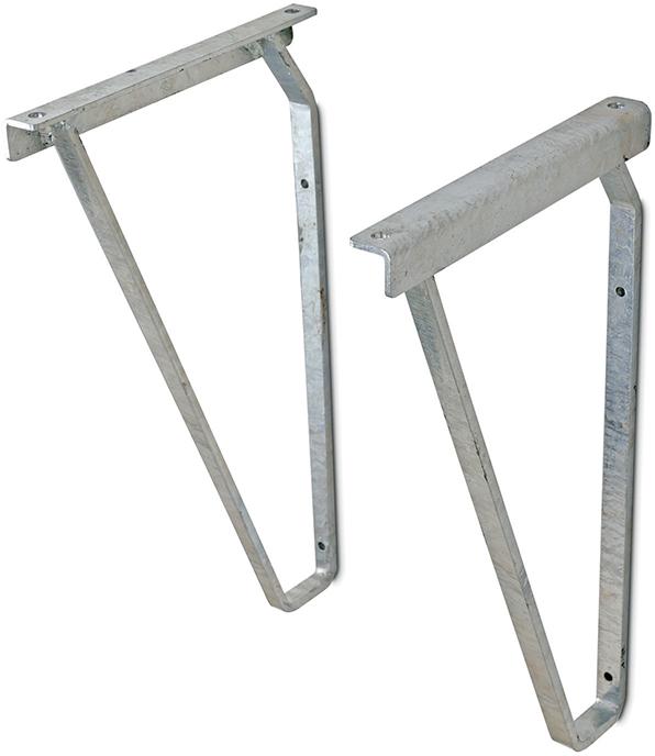 Wandkonsole verzinkt 46 cm breit