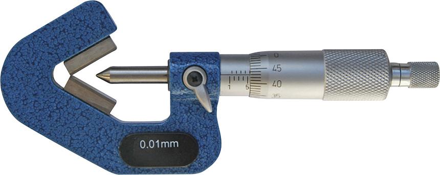 Bügelmessschraube dreipunkt 60Grad mit Prismenamboss 5-20mm FORMAT