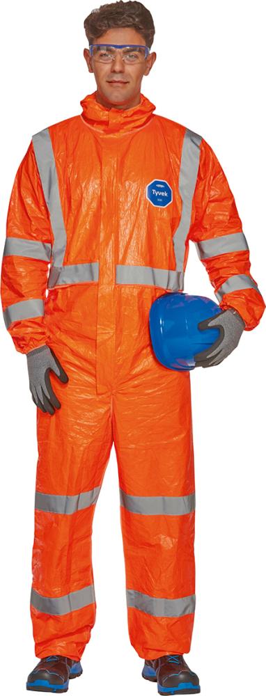 Einwegoverall Tyvek, 500HV 127S,orange,Gr.L Dupont