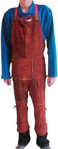 Schweißerlederhose mit Latz Weldas