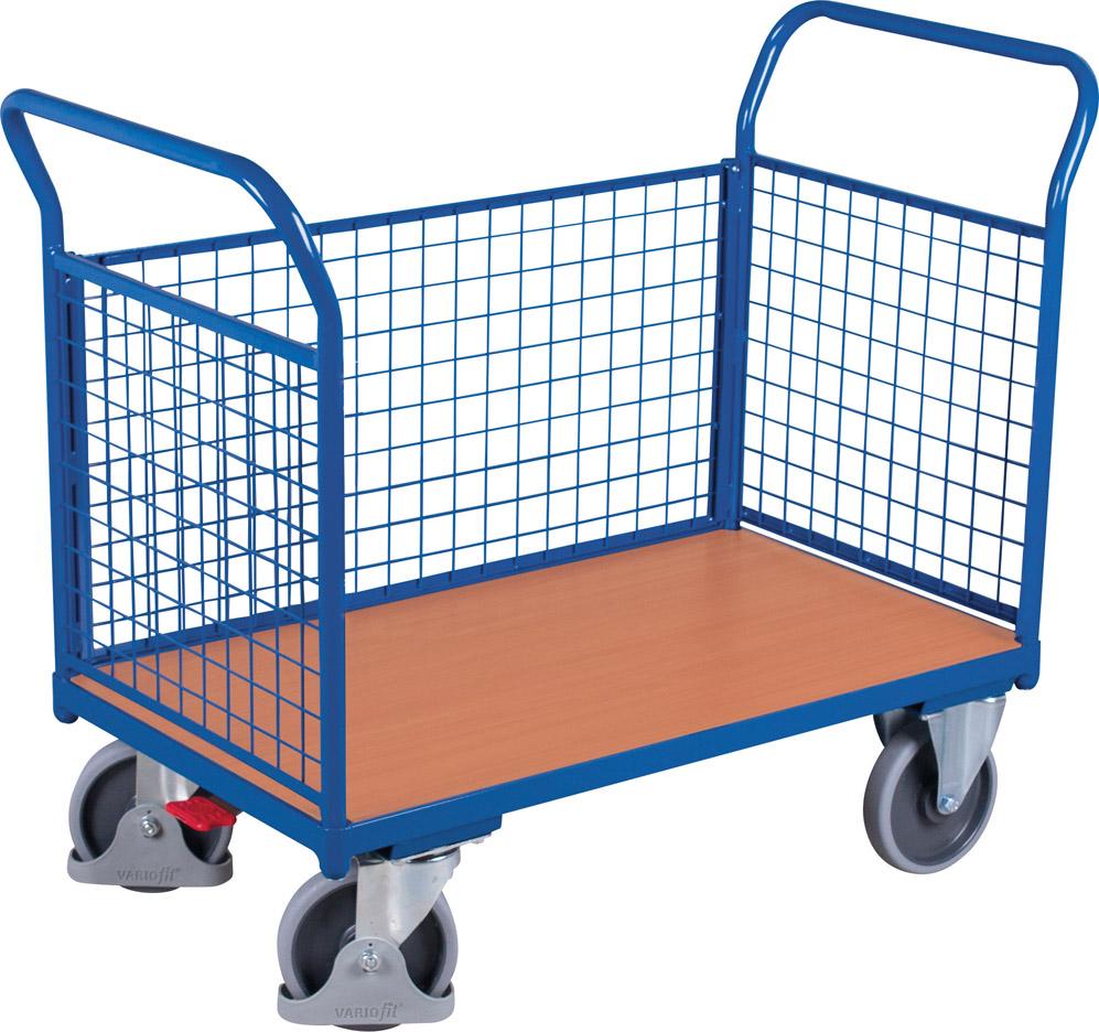 Dreiwandwagen 500 kg 1000x575 mm Draht VarioFit