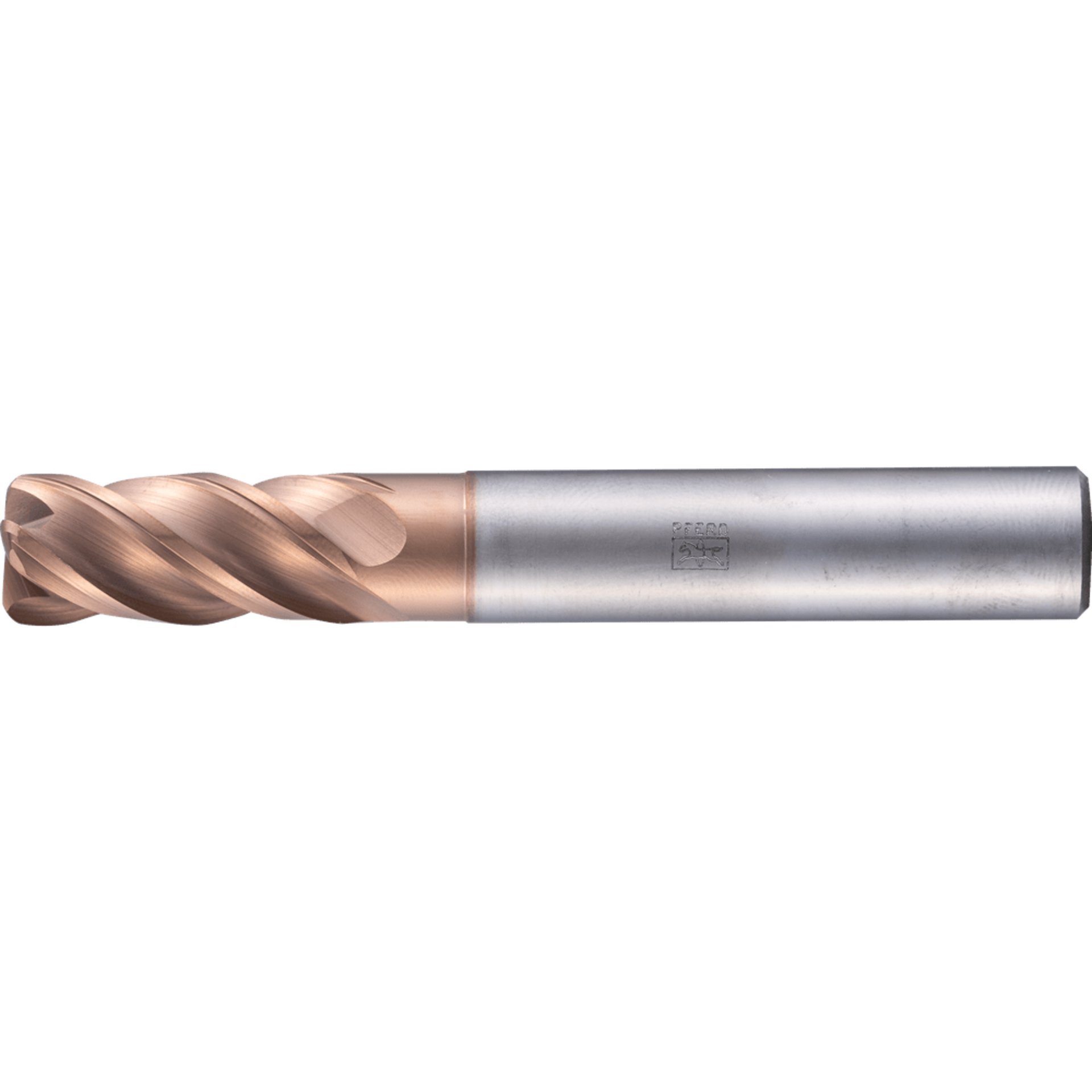 PFERD TOOLS SCM Vollhartmetall-Fräser SCM-HC4M-M080R05-M63HA TI40