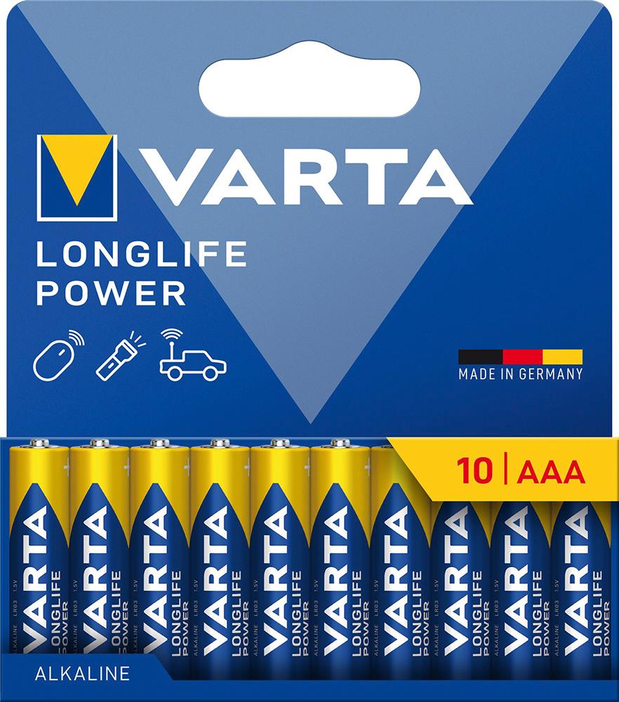 VARTA Longlife Power AAA,10er Pack