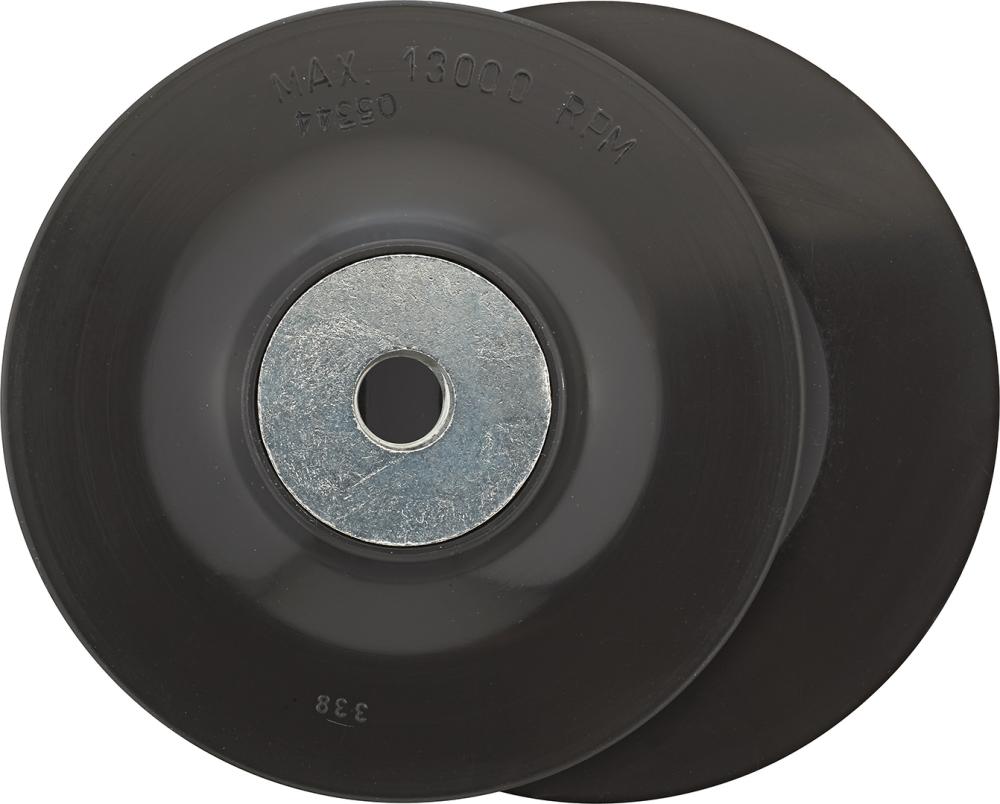 Stützteller Gummi M14 125mm FORMAT