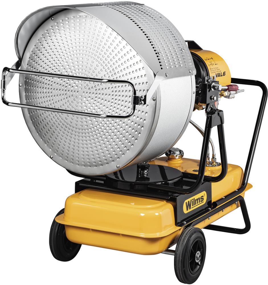Infrarot Ölheizer VAL 6 40,0 kW 230 V interner Tank 40 Liter ohne Gebläse