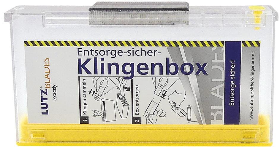 Sicherheits-Klingenbox 120x65x25mm LUTZ BLADES