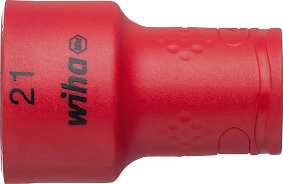 Steckschlüsseleinsatz 6-kant 3/8" 21mm VDE Wiha
