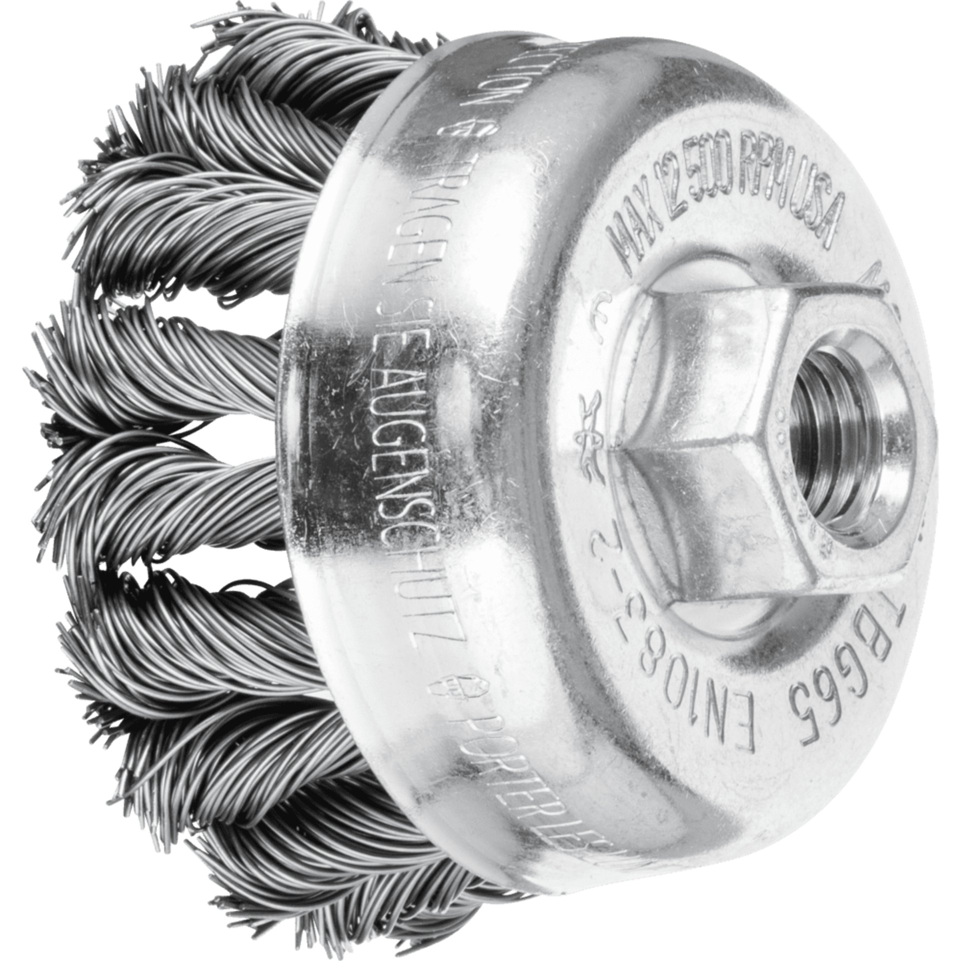 PFERD TOOLS Topfbürsten mit Gewinde TBG 65/M14 CT ST 0,50