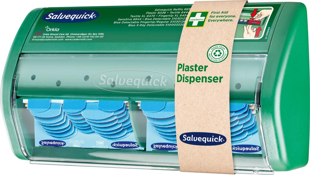 Salvequick Pflasterspend.detektierbar,2x35Pflaster