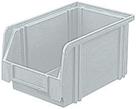 Sichtlagerkasten LK 3 grau 230/200x140x130 mm LA-KA-PE