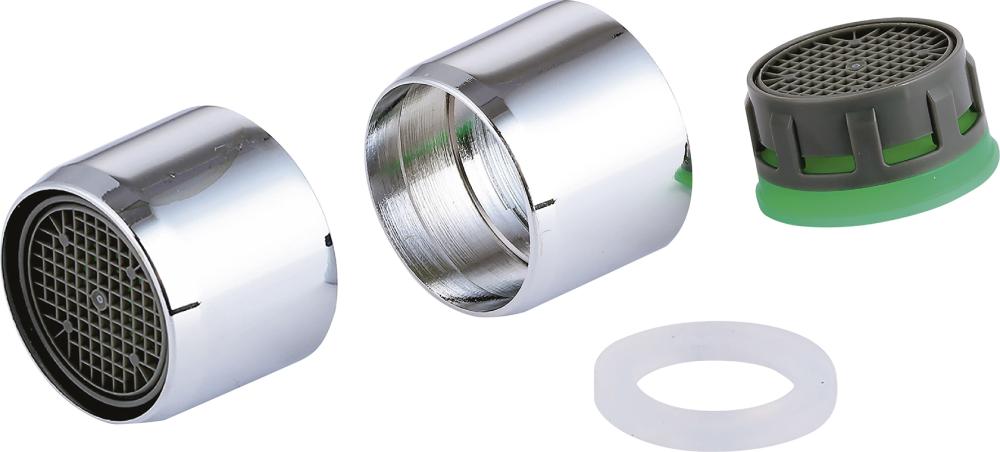 ECO-SAVE Mischdüse, Chrom, M22IG, 7,5l/min, Kalkschutz (2x)