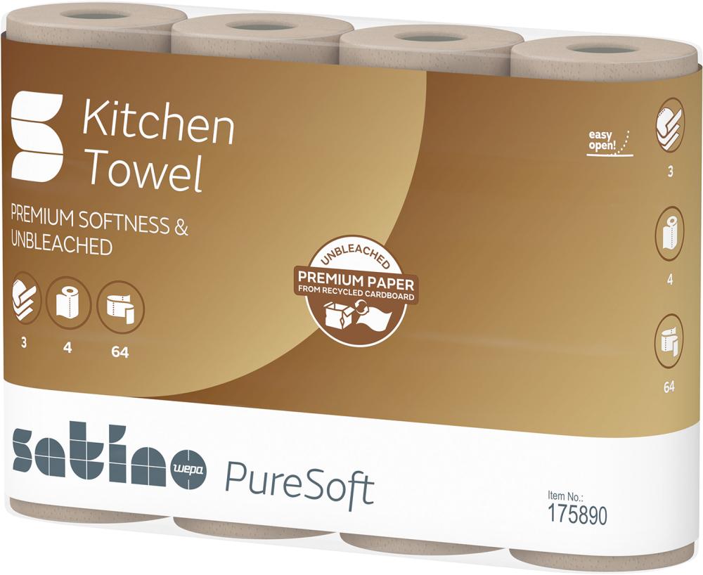 Satino PureSoft Küchenrolle 3-lagig