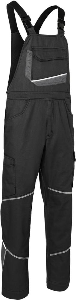 Latzhose ICONIQ, schwarz/anthrazit, Gr.62 Kübler