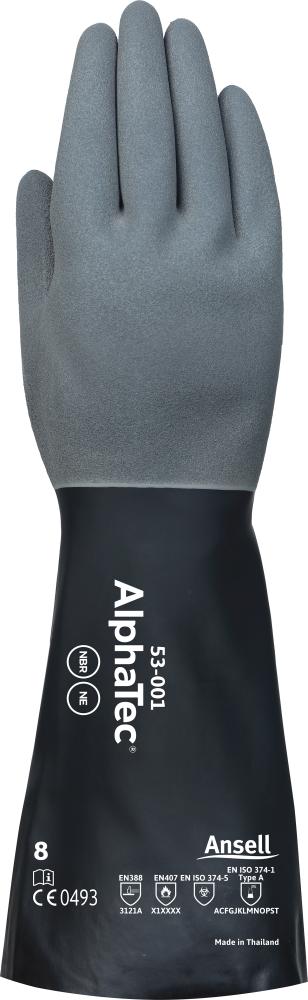 Handschuh AlphaTec 53-001,Gr.9