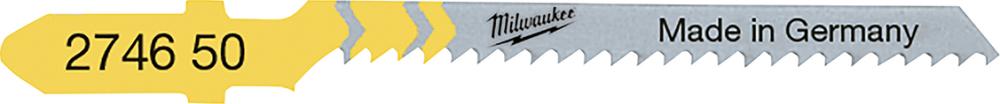 Stichsägeblatt Holz Kurvenschnitte 50 x 2 mm T119BO 5er Pack Milwaukee